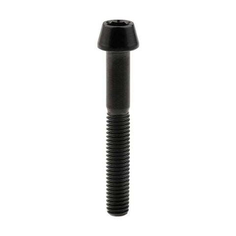 Titanium M5x35mm DIN 912 Bolts 6Al4V Grade 5 Black Tapered Head 8.5x5mm 0.8mm Pitch 5mm Diameter