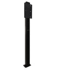 Heavy Duty Floor Mounted EV Chargers Built Like A Tank With Rustproof Steel Outdoor Electric Vehicle Charging Station Ultra Tough Weather Resistant Pedestal standing post