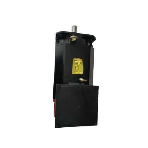 Industrial Servo Motor A06B 1446 B103 A06B 1446 B100 New In Box With One Year Warranty Sealed In Stock Fast Shipping Ready To Roll For CNC Robotics And Automation Projects, black unit on white background