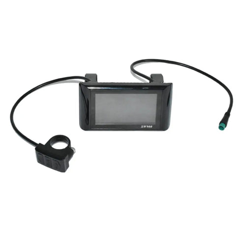 Color Screen Ebike LCD Display For 24V To 72V Systems Easy Install E Bike Meter Panel That Shows Speed Time Power Temperature And More