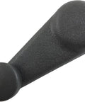 Window Crank Handle For Chevrolet GMC Isuzu Vehicles, Gray Replacement Part With Durable Construction, top view of handle for easy installation