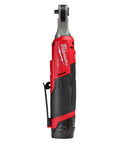 Electric High Speed Ratchet With Quarter Inch Drive Built Tough As Nails For Cramped Workspaces and Rapid Fastening Featuring Silent Motor and Durable Powder Coated Housing.