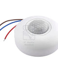 Ceiling Mount Motion Sensor Switch 85-265V AC Infrared 360 Degree Detection 50 60 Hz Intelligent Presence Sensor Plug And Play Top Notch High Quality Electronics Component For Precise Reliable Performance, white ceiling sensor with three wires