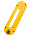 Yellow Rock Solid Dado Throat Plate Insert for Your Ten Inch Portable Table Saw Replacement Part Compatible with DWE7490 DWE7491 Models