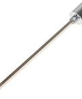 Bad Boy Stainless Steel Candle Snuffer With Super Long Handle And Slick Silver Plating, sleek design for easy candle extinguishing.