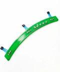 Heavy Duty Hall Sensor Board For Electric Bike Motor Badass Upgrade Rock Solid 5 Wire 120 Degree Phase Pcb Replacement Fits E Bikes Scooter Mods No Cable Needed green PCB with connectors and markings