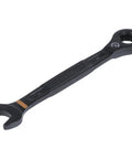 Single wrench from Ratcheting SAE Wrench Set 8 Piece 5/16 To 3/4 Inch With 90 Tooth Ratchet And Steel Alloy Build, black finish