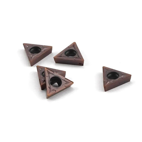 Top Shelf Solid Carbide Turning Inserts TCMT110204 Tialn Coated For Lathe Tool Holder And Boring Bar Hella Durable Steel Cutting Rock Solid Performance Pack Of Five For Quick Cleanup Jobs