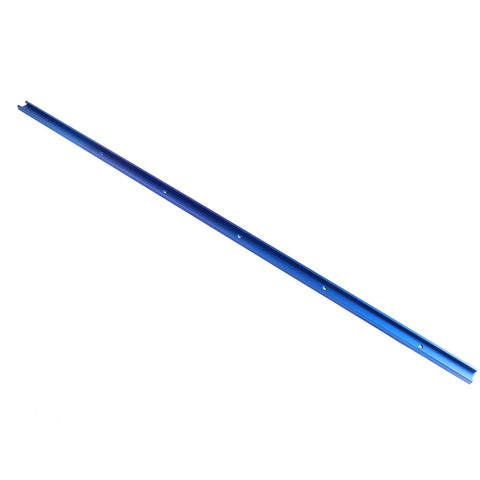Blue Anodized T Slot Miter Track Jig Aluminum Alloy With Quick Acting Clamp 1000mm length image