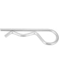 Galvanized Iron Cotter Pins Set of 10 B Type Zinc Plated Retaining Pins Spring Clips Hair Pin for Automotive Machinery and DIY Projects 3.5 by 75mm Durable Easy to Install shown.
