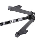 Rock Solid Tripod Tray Support Bar For Telescopes Eyepiece Holder Accessory Fits 80EQ 80DX EQ1 EQ2 Mounts, black angular view