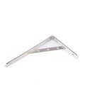 Stainless Steel Triangle Shelf Bracket Fits Standard Wood Boards for Kitchen and Bathroom Wall Storage Heavy Duty Space Saver