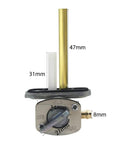 Plug And Play Fuel Valve Petcock Shut Off Gas Tank Fits Yamaha Bear Tracker 250 Big Bear 250 400 Timberwolf 250 Replacement OEM 3JN-24500-10-00 showing size measurements