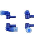 Replacement Bite Valve With 360 Degree Swivel Nozzle For Hydration Pack Water Bag Reservoir Blue Easy Clean Design