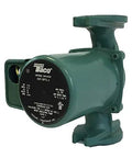 Badass Cast Iron Circulating Pump With Durable Bronze Cartridge Built To Outlast The Competition Smooth Whisper Quiet Operation High Capacity Output No Drama Easy Swap For Zero Zero Seven F Five, showing side view of the pump.