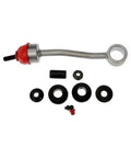 Beef Up Your Jeep Wrangler TJ With This Stabilizer Bar Link Set Heavy Duty Steel Construction Coated Finish Black And Polymer Bushings Threaded End One And Taper End Two For 1997 2006 52087771 52087771AB showing components