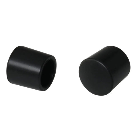 Eight Pack Black Door Stop Rubber Bumper Tips 0.39 Inch Inner Diameter 0.5 Inch Outer Diameter Door Stop Covers Protect Doors And Walls