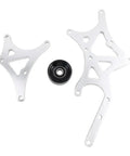Transmission Mount Kit For LS Trucks And SUVs Driver Side Bracket For Alternator And Power Steering Pump Engine Mounts And Motor Mount Fits 1999 To 2014 LS Series Engines Beefed Up Aluminum Rear Mount, aluminum brackets and pulley