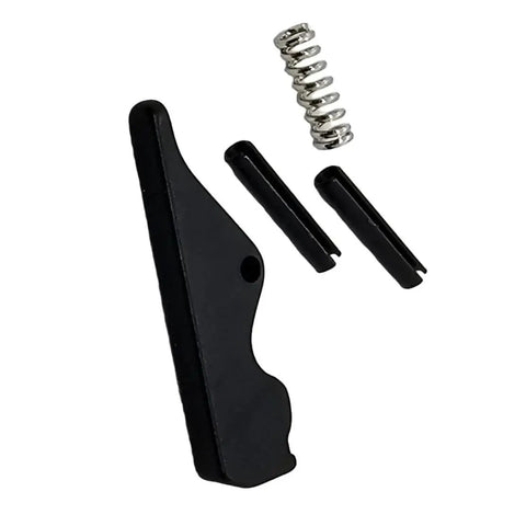Hi Power 9mm Replacement Parts Kit 4 Piece Set With Extractor, Spring, And Two Pins laid out on white background for visual clarity.