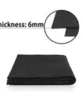 Heavy Duty High Temp Welding Blanket 12x12 Inches, 6mm Thick Felt Carbon Fiber Shield for heat protection, folded view