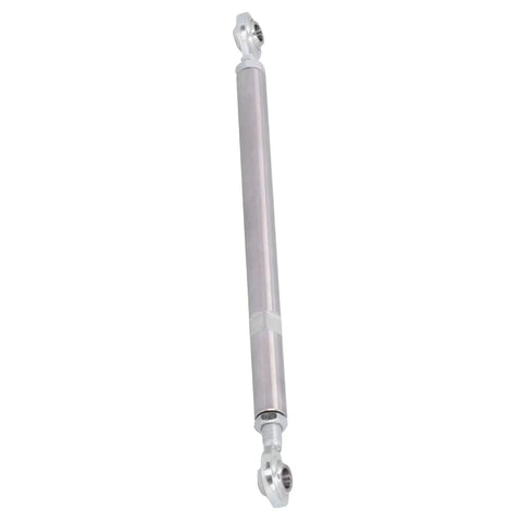 Adjustable Alternator Tensioning Rod With Heim Joint 8.5 Inch Length Heavy Duty Alternator Bracket Accessory For SBC BBC Chevy 350 454 Engines Easy Mount And Precise Tension, stainless steel rod