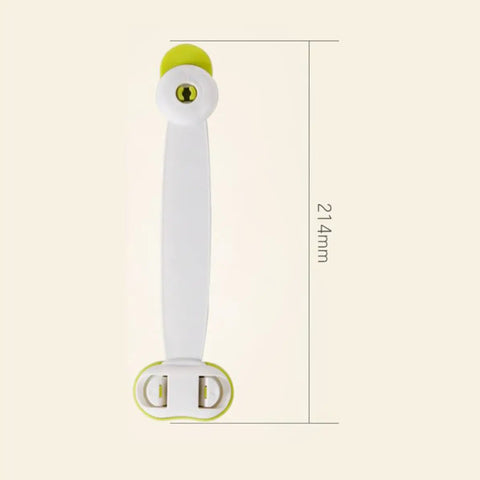 Two Pack Kid Proof Safety Cabinet Door Locks Latches For Refrigerator And Doors ABS Material Easy Install For Cabinets Drawers Appliances
