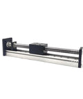 Beefed Up Aluminum CNC Linear Guide Stage With X Y Z Motion Slide Table For 3D Printers And Robotics Built To Last With High Precision 100mm And 200mm Stroke Nema 23 Bracket Ready 12mm Rails 60x48 Mobile Panel, aluminum linear stage with lead screw
