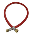Pro Grade 70cm Plasma Cutter Hose M12x1.25mm for CG1 30 CG1 100 CG2 11 CG2 11G gas cutter heavy duty rubber, visible on white background