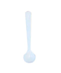 White plastic spoon included with 2 In 1 Soil pH Test Kit With Nitrogen Strips, 50 Count, Accurate Soil Tester For Garden Lawn Vegetables