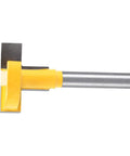 Premium T Slot Router Bit With 1 4 Inch Shank Made From Durable Cemented Carbide for precise woodworking grooves.