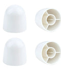 Four Pack Universal Toilet Bolt Caps And Floor Bolt Covers For One Quarter Inch Bolts Conceal Ugly Toilet Bolt Hardware