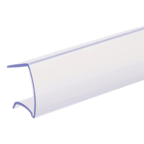 Slick Clear Plastic Shelf Clip Label Holders Fits One Inch Thick Racks No Sweat Installation Perfect For Warehouse Storage And Retail Inventory Management Pack Of Ten