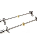 Upgrade Your 3D Printer Build With This Killer Lead Screw Guide Rail Kit Featuring Stainless Steel T10 Rods Up To 1000mm Brass Nuts Bearing Brackets And Flexible Couplings For Smooth Precision Z Axis Movement Today. T10 rods, brass nuts, couplings