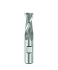 High Performance Cobalt Square Nose End Mill Two Flute Quarter Inch Weldon Shank for precision machining tasks.