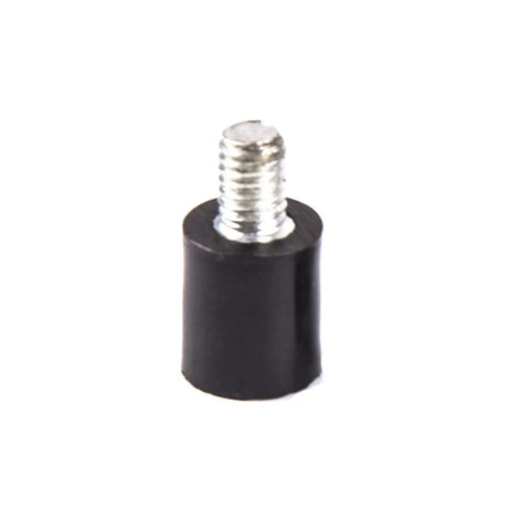 Single M3 rubber pillar anti vibration mount for flight controller, visible screw thread, part of 12 Pack M3 Rubber Pillar Anti Vibration Mounts