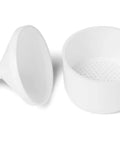 Two Part Polypropylene Buchner Funnel 8 Cm OD 125 mL Capacity Autoclavable Lab Filtration Accessory Designed For 7 Cm Filter Paper