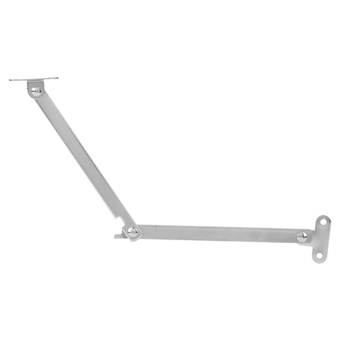 Stainless Steel Rustproof Support Hinges Set Of 5 For Doors Closets And Cabinets Built Tough With Included Rivets Heavy Duty Hardware