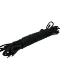 Beefy Black Double Braid Nylon Dock Line For Boat Mooring And Anchoring, 200mm Length, 4mm Diameter, coiled nylon rope