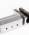 Rock Solid Aluminum Block Linear Motion Bearing Slide For 12mm SBR Track And 12mm Linear Guide Rail Compatibility SBR12UU Compatible
