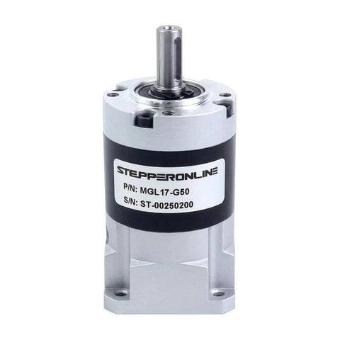 Planetary Gearbox MGL Series 50 To 1 Reducer For Nema 17 Stepper Motors With 5mm Shaft High Torque Low Noise Metal Gearbox