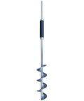 Auger Action Mortar Mixer For 5 Gallon Buckets No Fuss 30 Second Mix Of Mortar Deck Mud Sand And Concrete Foam Covered Shaft