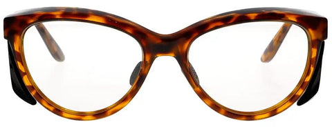 Rad Cat Eye Radiation Safety Glasses For Women, Lead Glasses With .75mm Pb Radiation-Reducing Lenses, Tortoise Frame, Front View