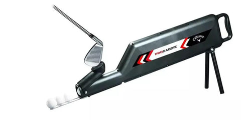Hands Free Golf Ball Shagger And Feeder Dispenser Holds Up To 35 Balls For Repetitive Swings Auto Feed Training Aid For Range Or Backyard Practice Keeps Balls Ready Without Bending Or Reaching Down