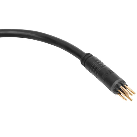 Sealed Nine Pin Ebike Extension Cable From Female To Male Wire Replacement For Outdoor Ready Electric Bike Conversion Kit Plug And Play Water Resistant Connector With Durable Weatherproof Seal One And A Half Meter Length