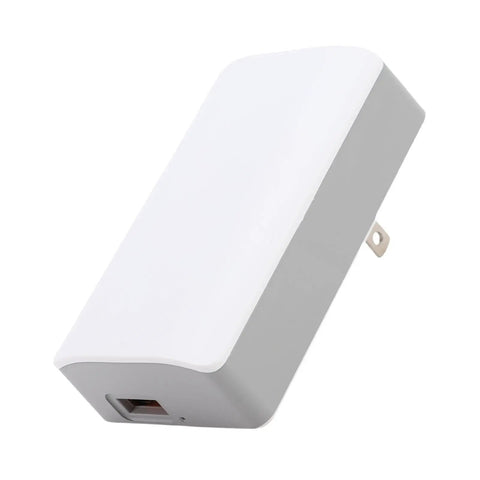 Heavy Duty Uninterruptible Power Supply With 2600mAh Battery Backup For Router, compact white design with power plug.