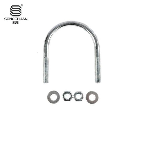 U Bolt For Electric Golf Carts Heavy Duty Steel Fits 1012180 Easy Install Rust Resistant Durable Clamp with nuts and washers