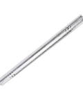 Heavy Duty Dumbbell To Barbell Connector For Home Gym Use Steel Tube Bar Adapter Converts Dumbbells To Barbells Slip Resistant Silver