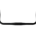 Black Bullhorn Handlebar For Road Bikes And Fixed Gear, 31.8mm Clamp, Aluminum Alloy Bar, 440mm Width, Lightweight