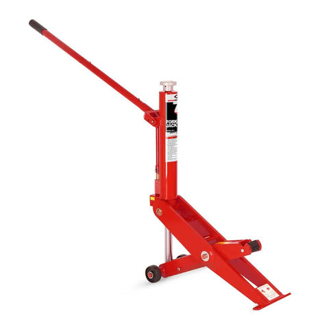 Heavy Duty 7 Ton Forklift Jack That Fits Most Forklift Models With Removable Handle And Wide Lift Range From 2.5 Inches To 16.5 Inches Built Tough And Shop Ready For Industrial Use In Warehouses