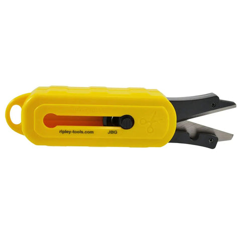 FO SNC Fiber Optic Strip And Cut Tool Portable Multifunction Cable Cutting And Stripping Tool with yellow casing and blades